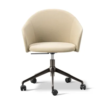 Gomo Armchair Sessel Swivel Base 5-Stern - Mylla 221-flint - Fredericia Furniture