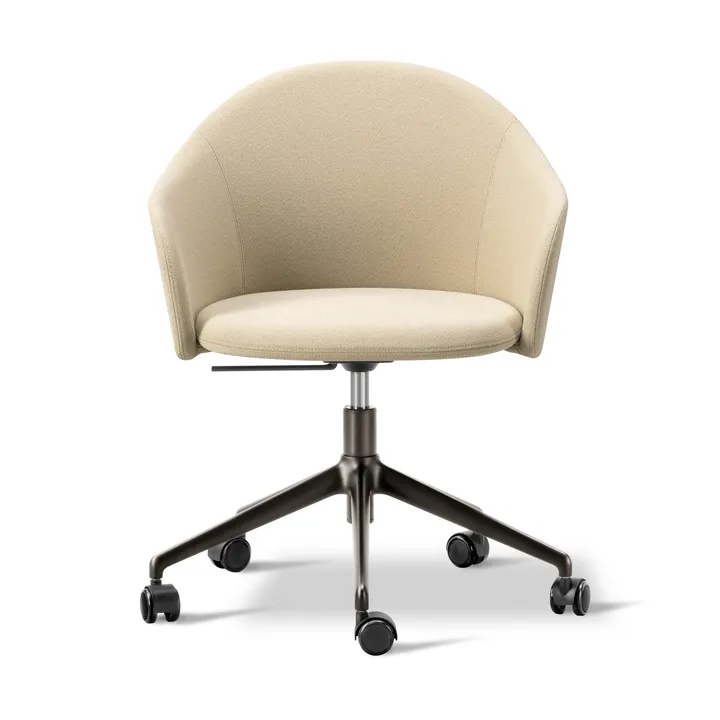 Gomo Armchair Sessel Swivel Base 5-Stern - Mylla 221-flint - Fredericia Furniture