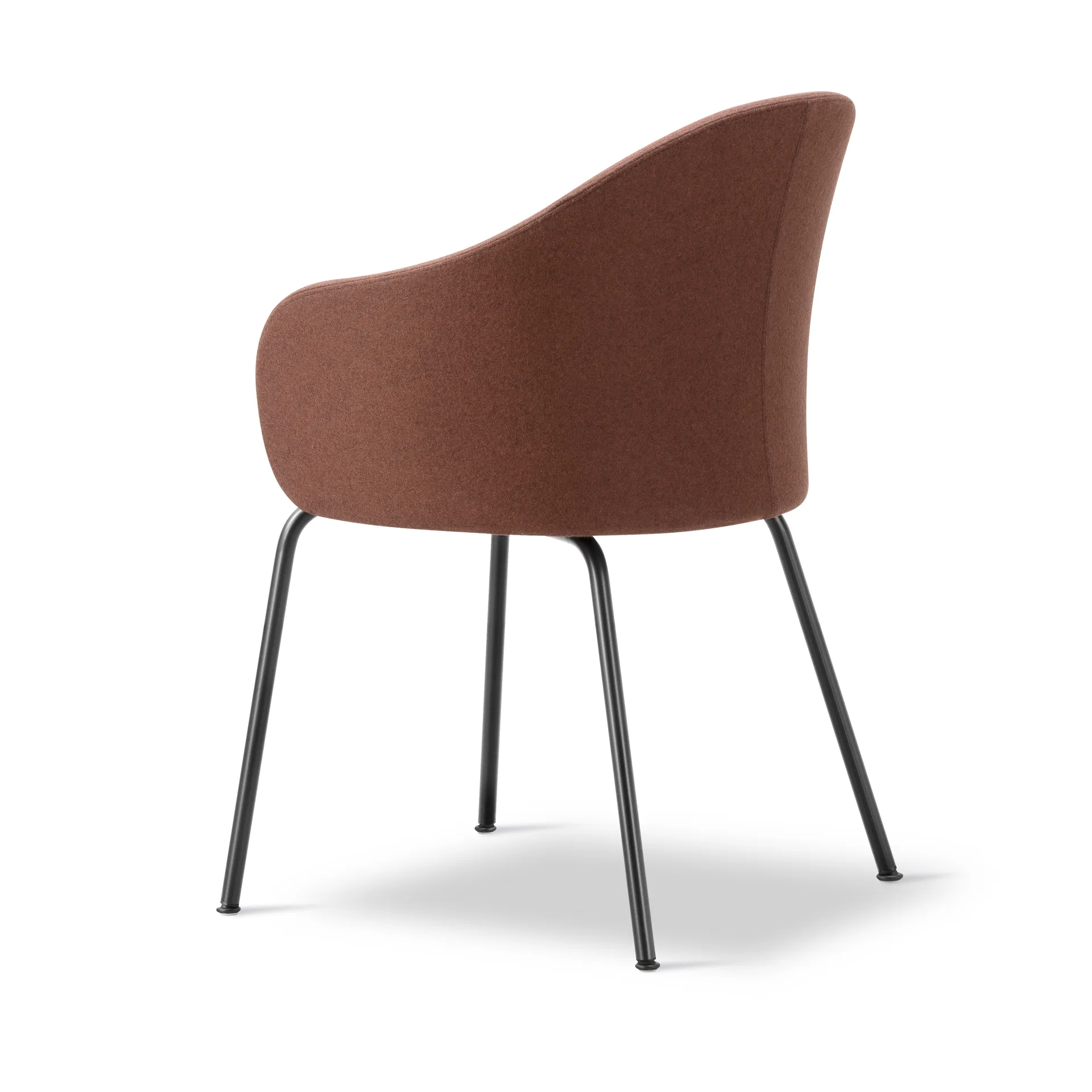 Gomo Armchair Sessel Tube Base, Blazer CUZ4D Dunalk-black Fredericia Furniture