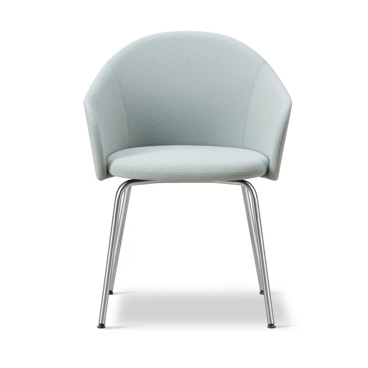 Gomo Armchair Sessel Tube Base - Mylla 811-Edelstahl - Fredericia Furniture