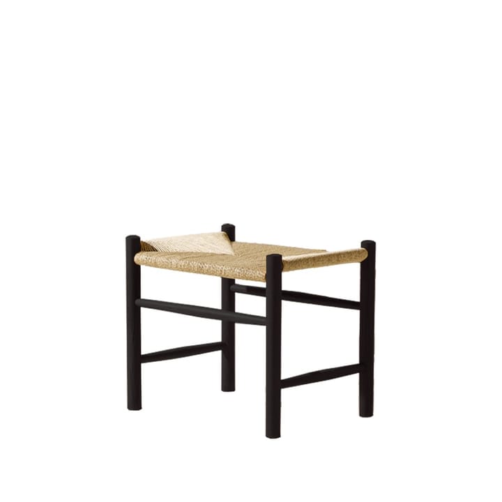 J16 Hocker - Natur-schwarz lackierte Eiche - Fredericia Furniture