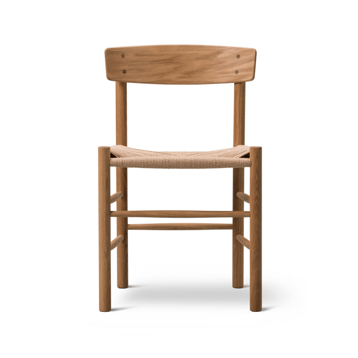 J39 Stuhl - Geölte Eiche-geflochten Natur - Fredericia Furniture