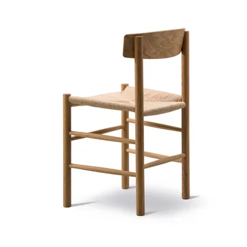J39 Stuhl, Geölte Eiche–geflochten natur, 2er Pack - Fredericia Furniture