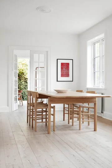J39 Stuhl, Hell geölte Eiche-geflochten natur, 6er Pack - Fredericia Furniture