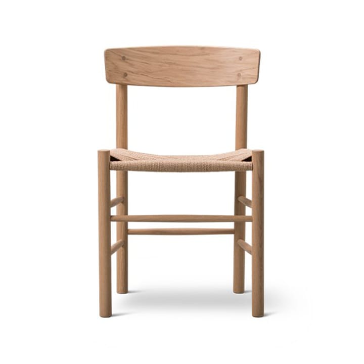 J39 Stuhl - Hell geölte Eiche-geflochten Natur - Fredericia Furniture