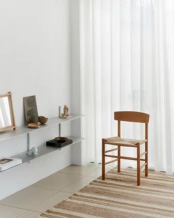 J39 Stuhl - Vintage lackiert-geflecht natur - Fredericia Furniture