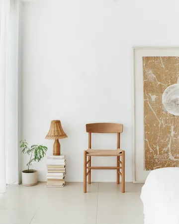 J39 Stuhl - Vintage lackiert-geflecht natur - Fredericia Furniture