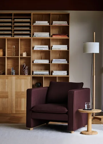 Jota Loungesessel - Vidar 693-hellgeölte Eiche - Fredericia Furniture