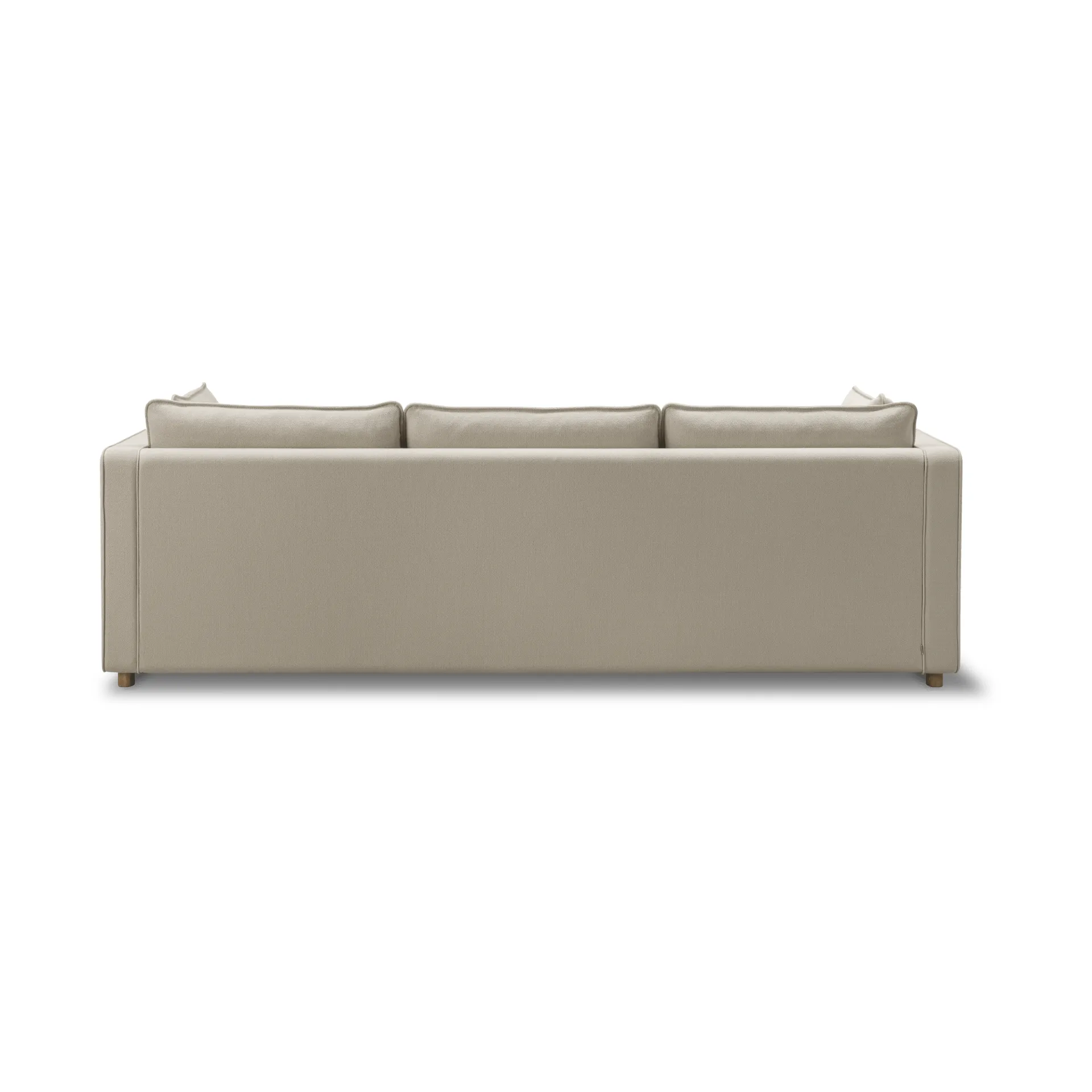 Jota Sofa, Vidar 146-hellgeölte Eiche, 231 cm, 3-Sitzer Fredericia Furniture