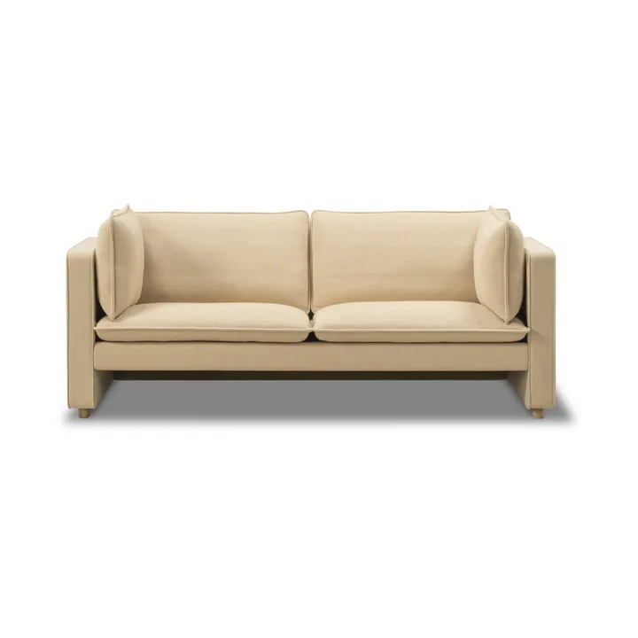 Jota Sofa - Vidar 323-hellgeölte Eiche, 185 cm, 2-Sitzer - Fredericia Furniture