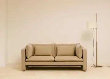 Jota Sofa - Vidar 323-hellgeölte Eiche, 185 cm, 2-Sitzer - Fredericia Furniture