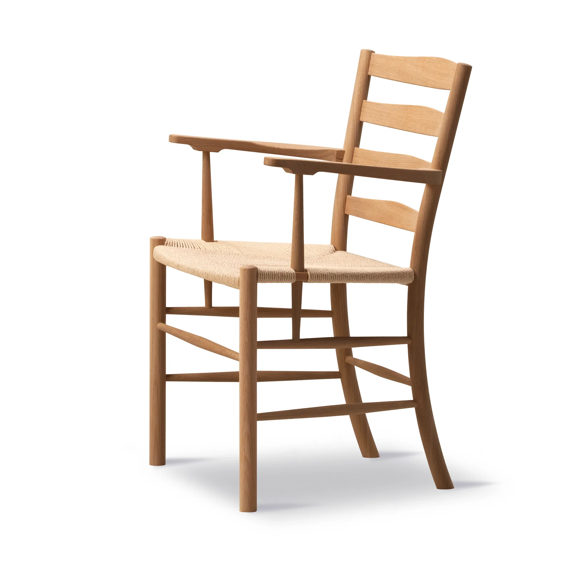 Klint Armlehnstuhl, Naturgeflochten-geölte Eiche Fredericia Furniture