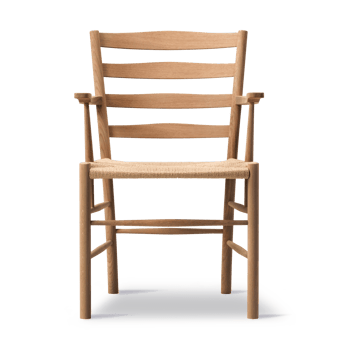 Klint Armlehnstuhl - Naturgeflochten-geölte Eiche - Fredericia Furniture