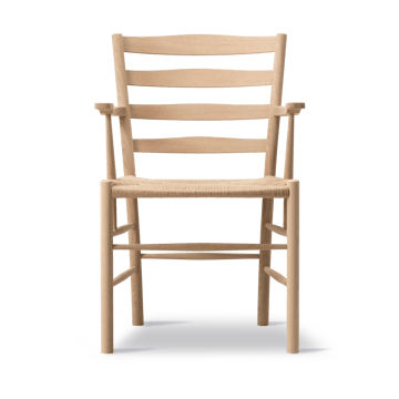 Klint Armlehnstuhl - Naturgeflochten-seifengeölte Eiche - Fredericia Furniture