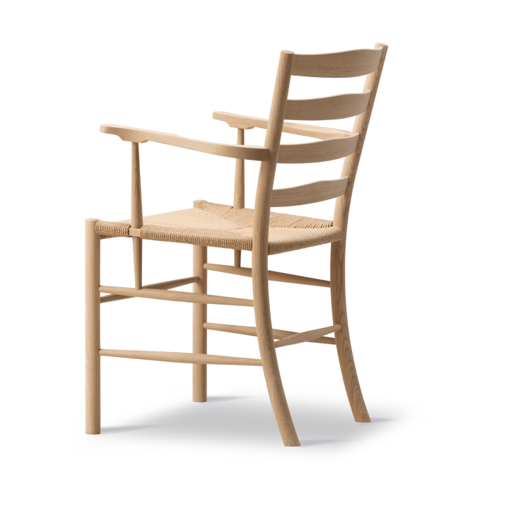 Klint Armlehnstuhl, Naturgeflochten-seifengeölte Eiche Fredericia Furniture
