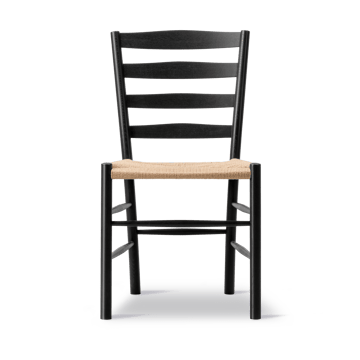 Klint Stuhl - Naturgeflochten-schwarz lackierte Eiche - Fredericia Furniture