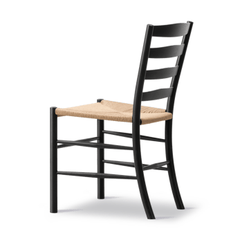 Klint Stuhl - Naturgeflochten-schwarz lackierte Eiche - Fredericia Furniture