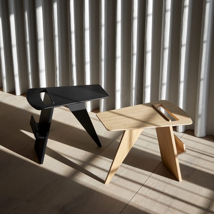 Magazine Couchtisch, Schwarz lackierte Eiche Fredericia Furniture