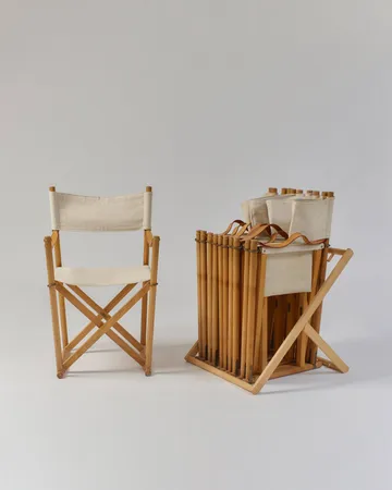 MK16 Folding Chair Stuhl - Off white-geölte Buche - Fredericia Furniture