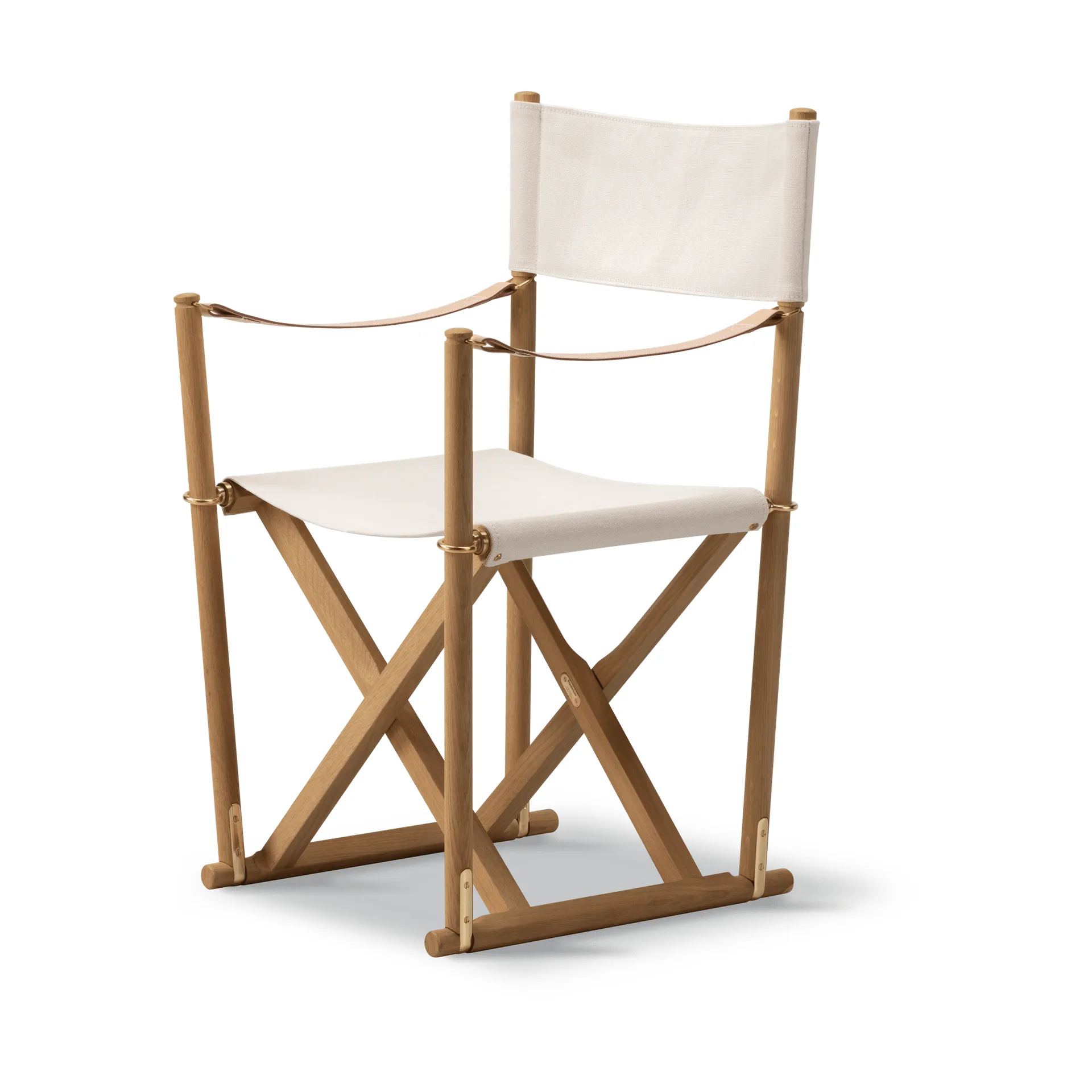 MK16 Folding Chair Stuhl, Off white-geölte Eiche Fredericia Furniture