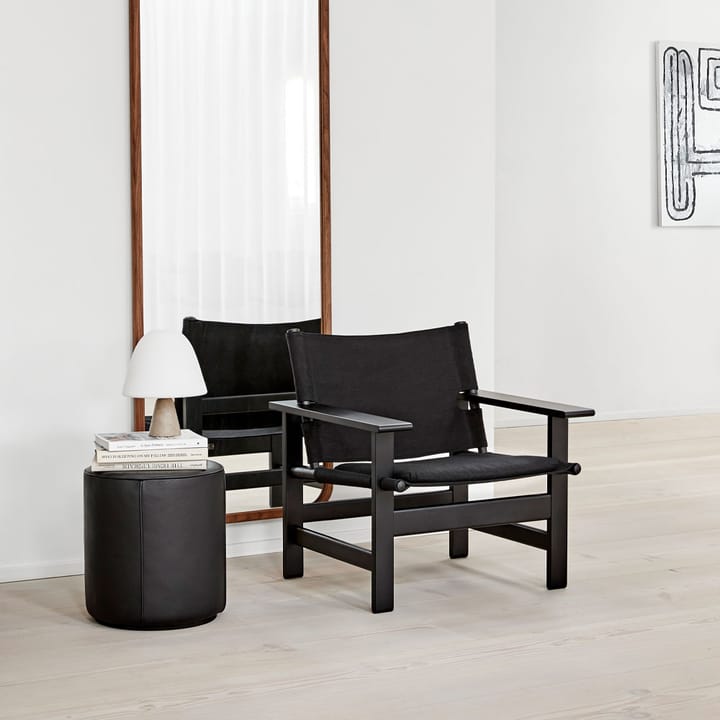 Mono Sitzhocker, Leder Omni 307 cognac-Ø39 cm Fredericia Furniture