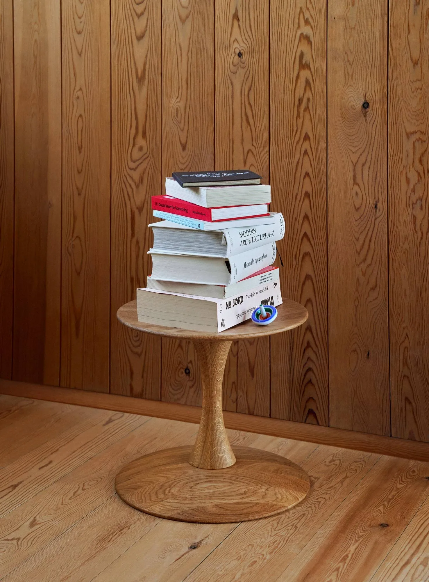 ND102 Trisse Hocker, Geölte Eiche, Ø32x28 cm Fredericia Furniture