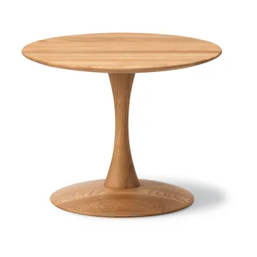 ND104 Trisse Couchtisch - Geölte Eiche, Ø55x42 cm - Fredericia Furniture