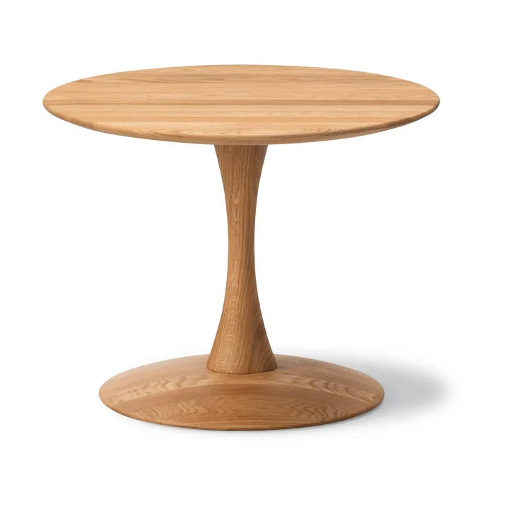 ND104 Trisse Couchtisch - Geölte Eiche, Ø55x42 cm - Fredericia Furniture