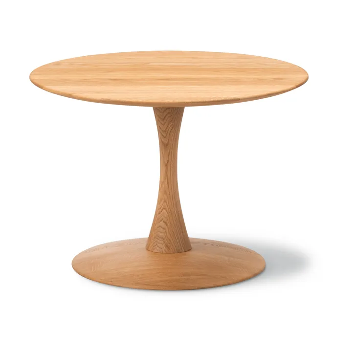 ND104 Trisse Couchtisch - Geölte Eiche, Ø75x48 cm - Fredericia Furniture
