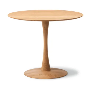 ND106 Trisse Esstisch - Geölte Eiche, Ø90x73 cm - Fredericia Furniture