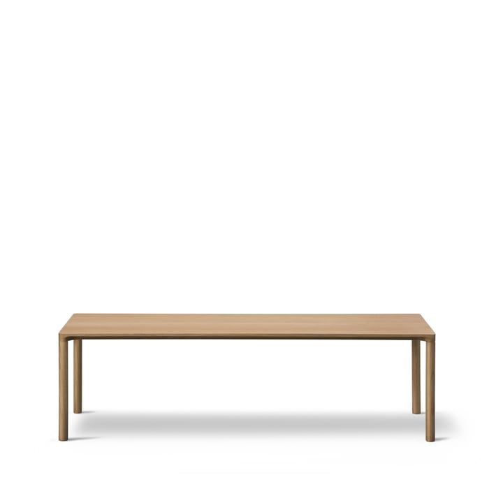 Piloti 6715 Couchtisch - Hell geölte Eiche Höhe 35 cm - Fredericia Furniture