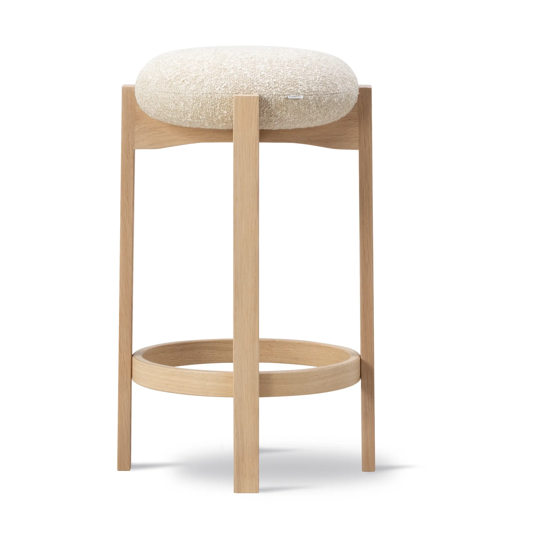 Pioneer Hocker hoch, Zero 0001-lackierte Eiche Fredericia Furniture