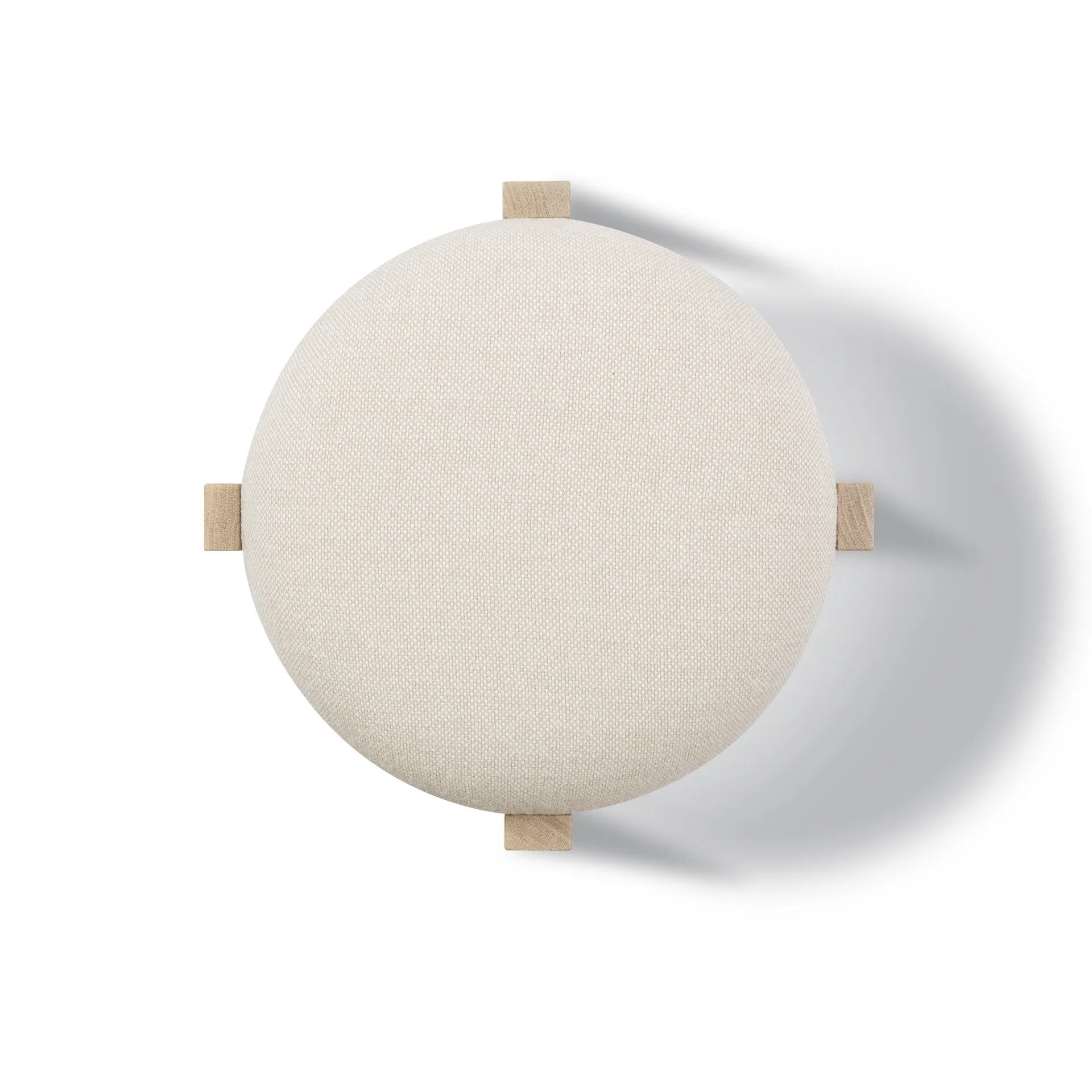 Pioneer Hocker niedrig, Hallingdal 200-lackierte Eiche Fredericia Furniture