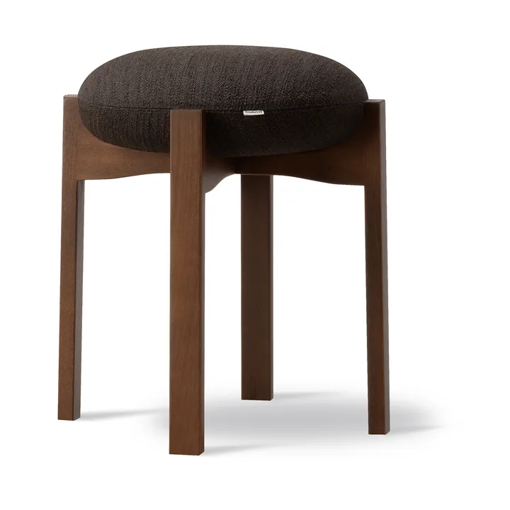 Pioneer Hocker niedrig - Odino RC41 dark brown-matt lackierte Buche - Fredericia Furniture