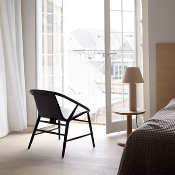 Pon Couchtisch - Geräucherte Eichenöl, Ø40 cm - Fredericia Furniture