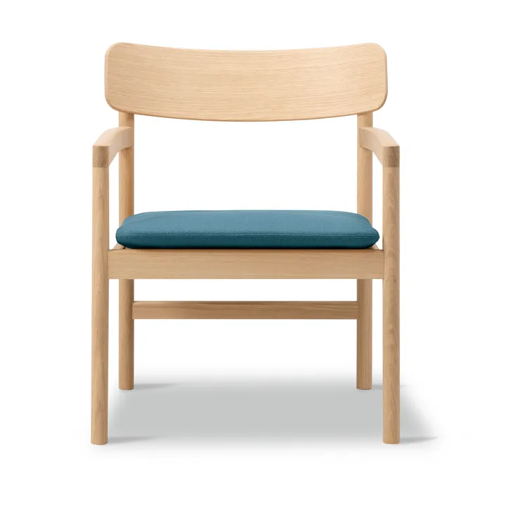 Post Loungesessel - Vidar 733-hellgeölte Eiche - Fredericia Furniture
