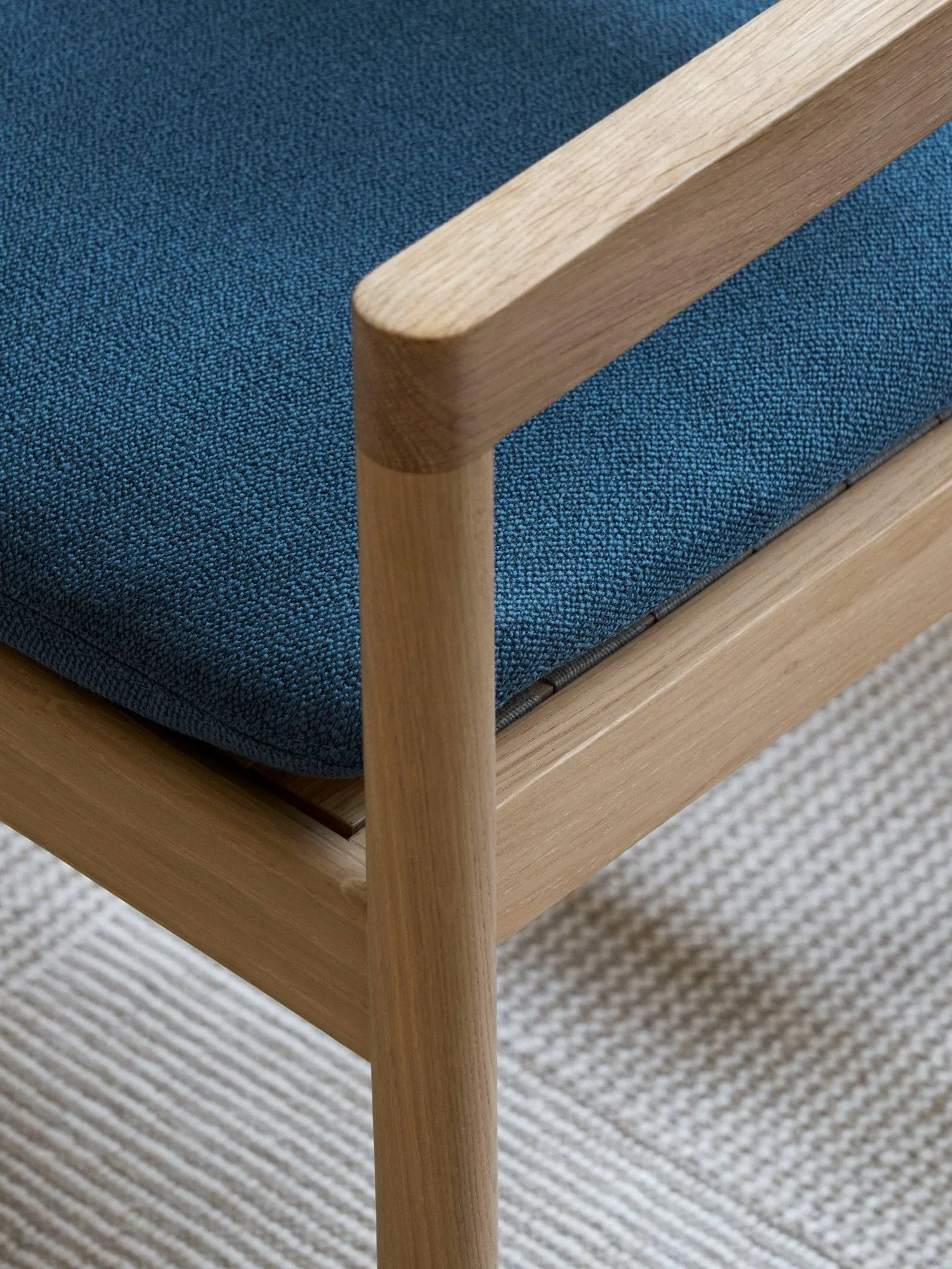 Post Loungesessel, Vidar 733-hellgeölte Eiche Fredericia Furniture
