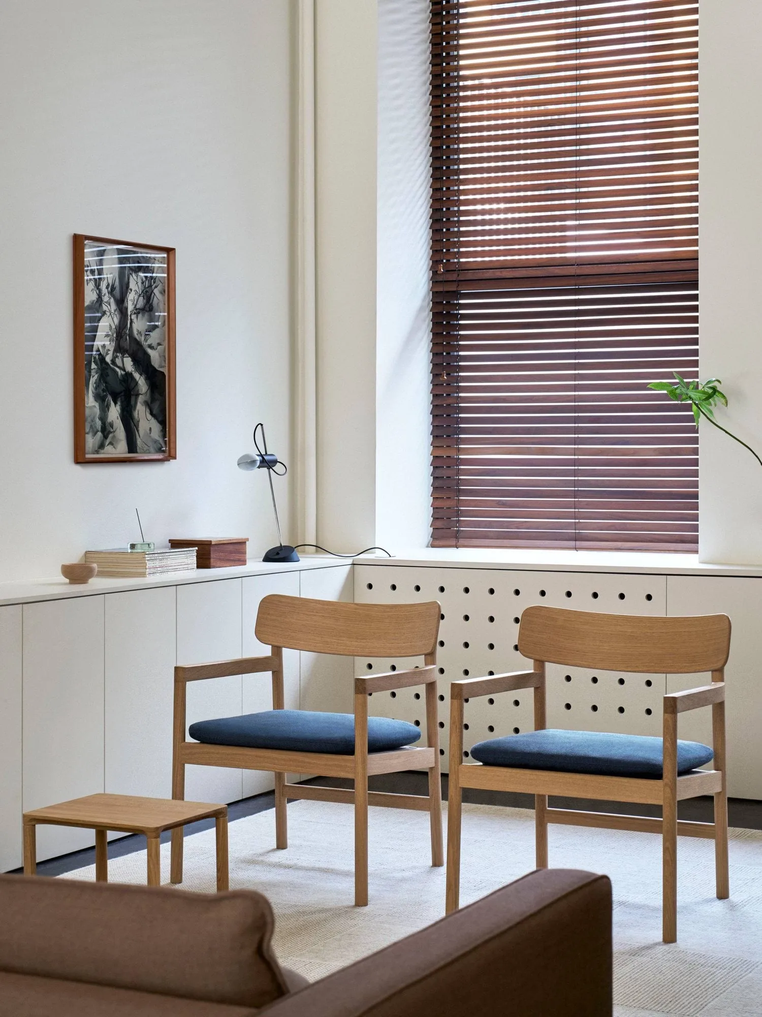 Post Loungesessel, Vidar 733-hellgeölte Eiche Fredericia Furniture