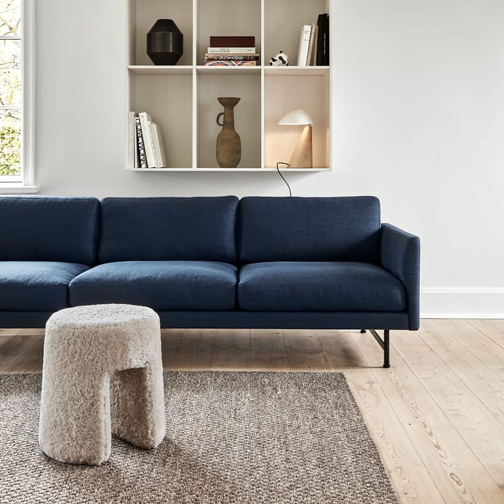 Sequoia Sitzhocker, Hallingdal 110 grey Fredericia Furniture