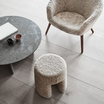 Sequoia Sitzhocker - Hallingdal 110 grey - Fredericia Furniture