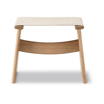 Seto Hocker - Naturell Canvas-geölteEiche - Fredericia Furniture