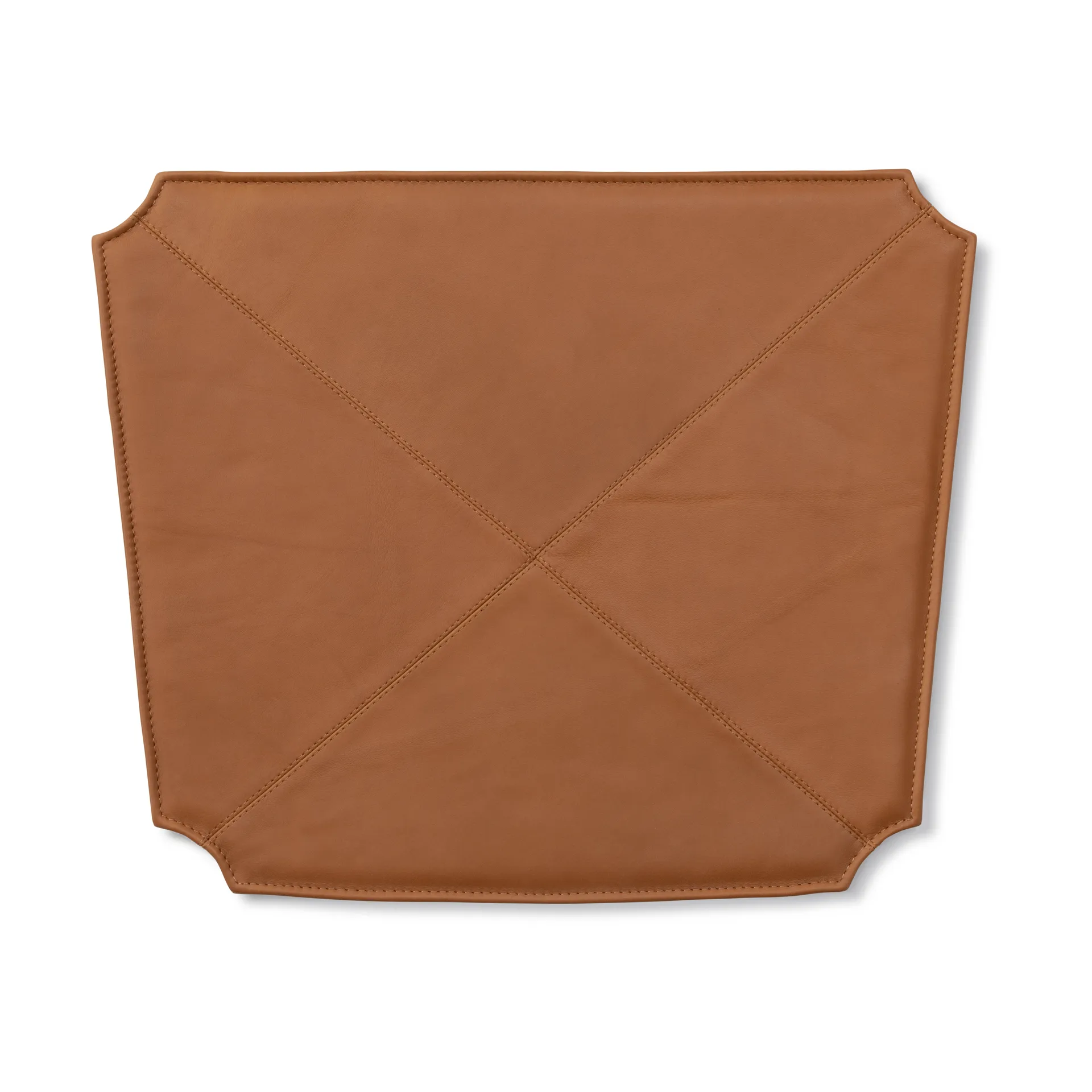 Sitzkissen aus Leder für Stuhl J39, Leder Cera 905 Russet Brown Fredericia Furniture