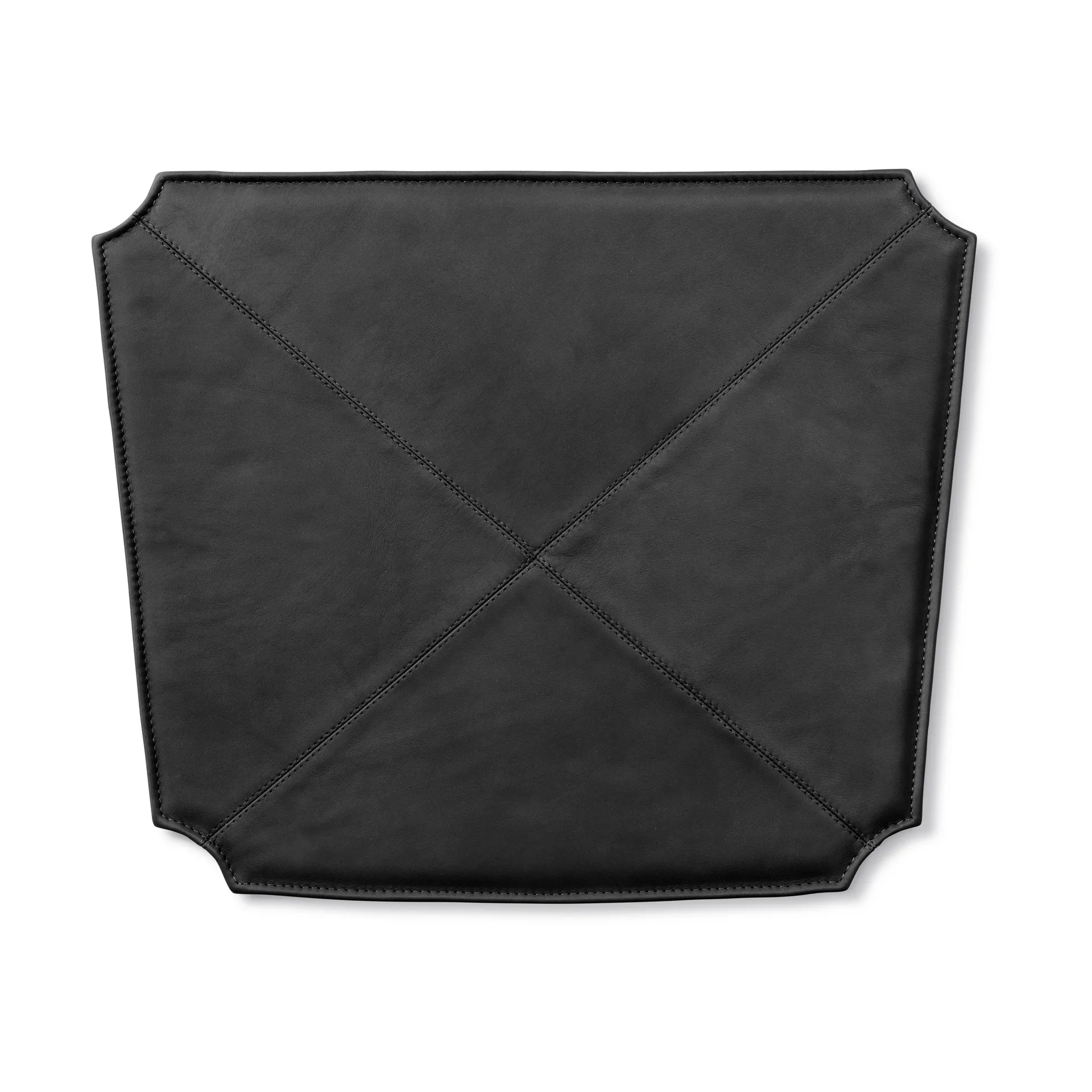 Sitzkissen aus Leder für Stuhl J39, Leder Primo 88 Black Fredericia Furniture