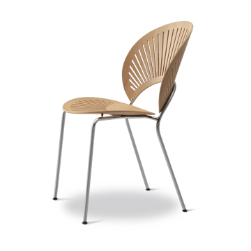 Trinidad 3398 Stuhl - Geölte Eiche-Rostfritt borstat stål - Fredericia Furniture