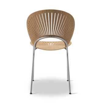 Trinidad 3398 Stuhl - Geölte Eiche-Rostfritt borstat stål - Fredericia Furniture