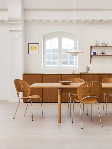 Trinidad 3398 Stuhl - Geölte Eiche-Rostfritt borstat stål - Fredericia Furniture