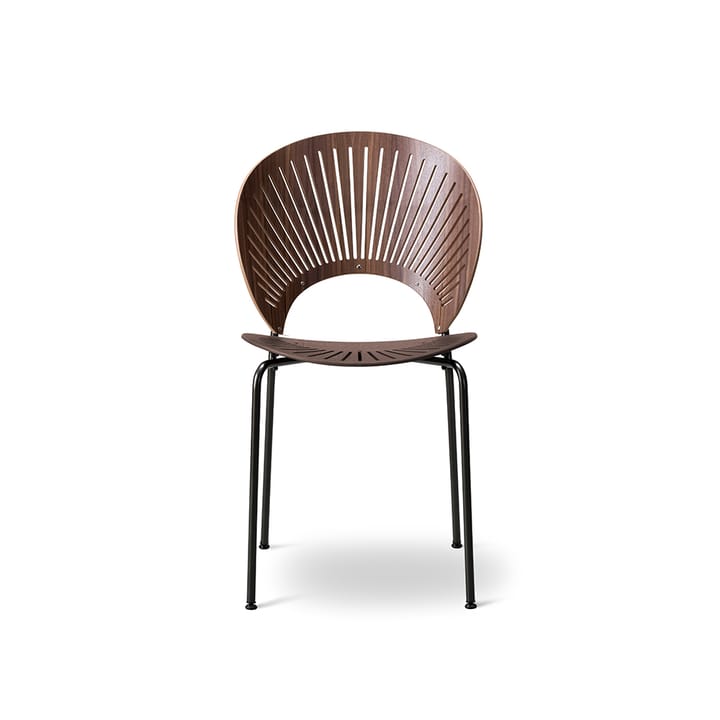 Trinidad 3398 Stuhl - Klarlackte Walnuss-bein schwarz - Fredericia Furniture