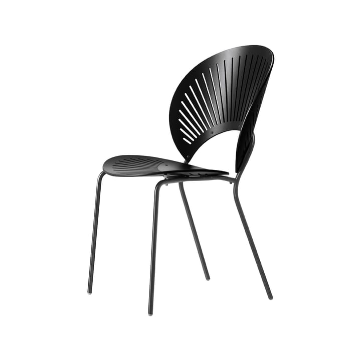 Trinidad 3398 Stuhl - Schwarz gebeizte Aufbewahrungsdose-Bein schwarz - Fredericia Furniture