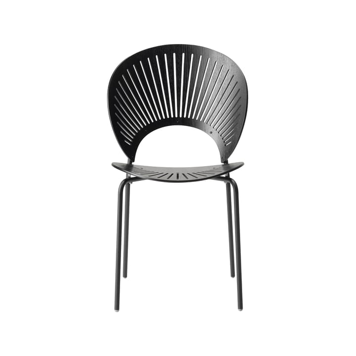 Trinidad 3398 Stuhl, Schwarz gebeizte Aufbewahrungsdose-Bein schwarz Fredericia Furniture