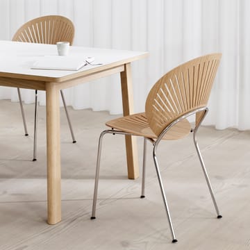 Trinidad 3398 Stuhl - Schwarz gebeizte Aufbewahrungsdose-Bein schwarz - Fredericia Furniture